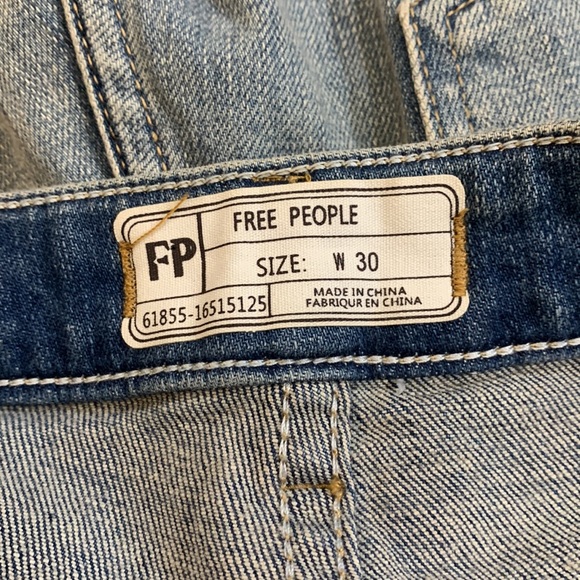 Free People wide leg jeans - Picture 7 of 8